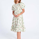 BATSHEVA Women's Ashley May Dress Foral Size 16