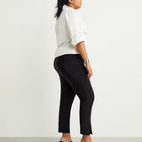 GSTQ Women's Tech Twill Tailored Legging Black Size 20