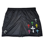 Gothic Cross Shorts