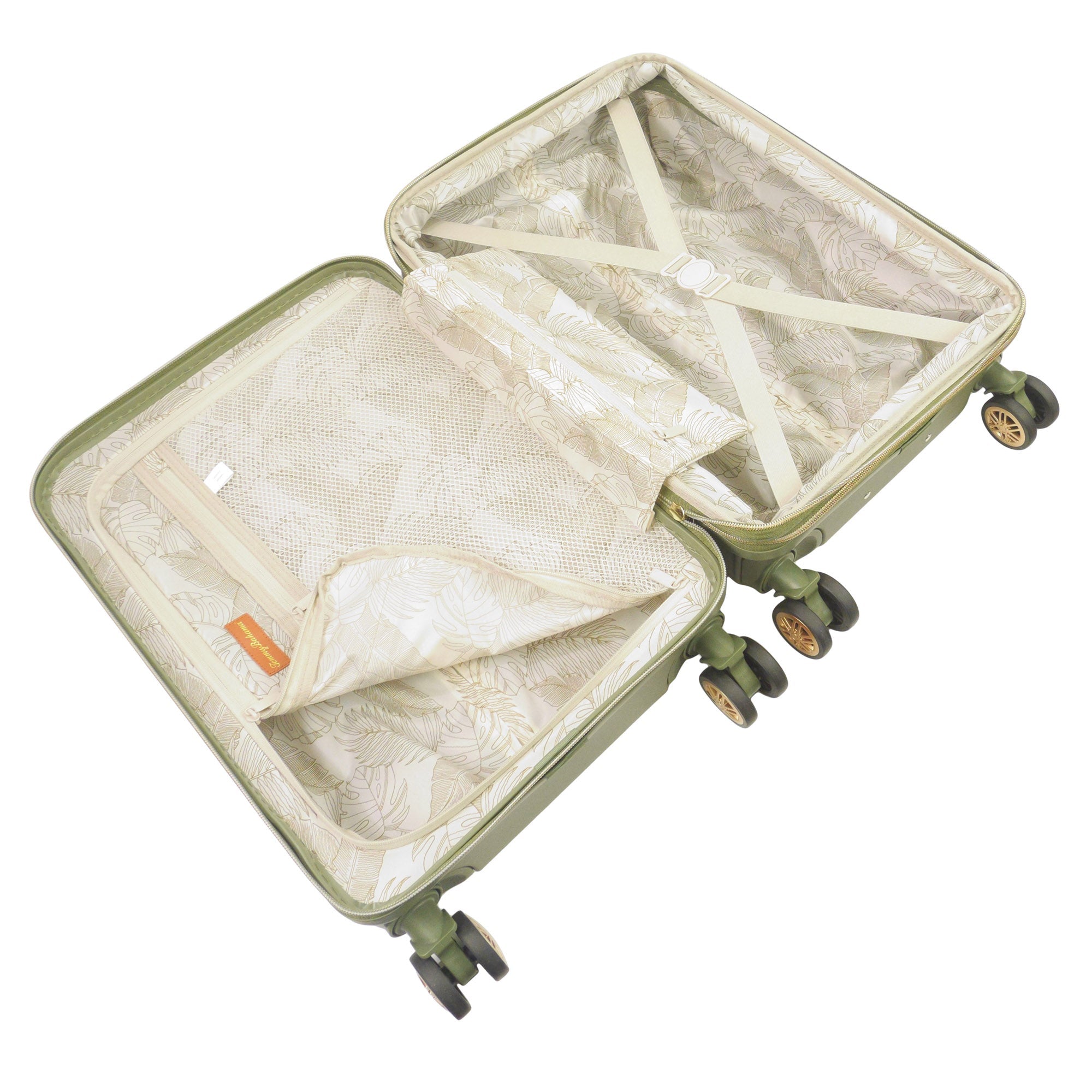 Tommy Bahama 26.5" Hardside spinner with stripes