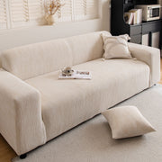 Spandex Jacquard Sofa Cover, High Stretch Crinkle Textured Couch Slipcover Kas Washable