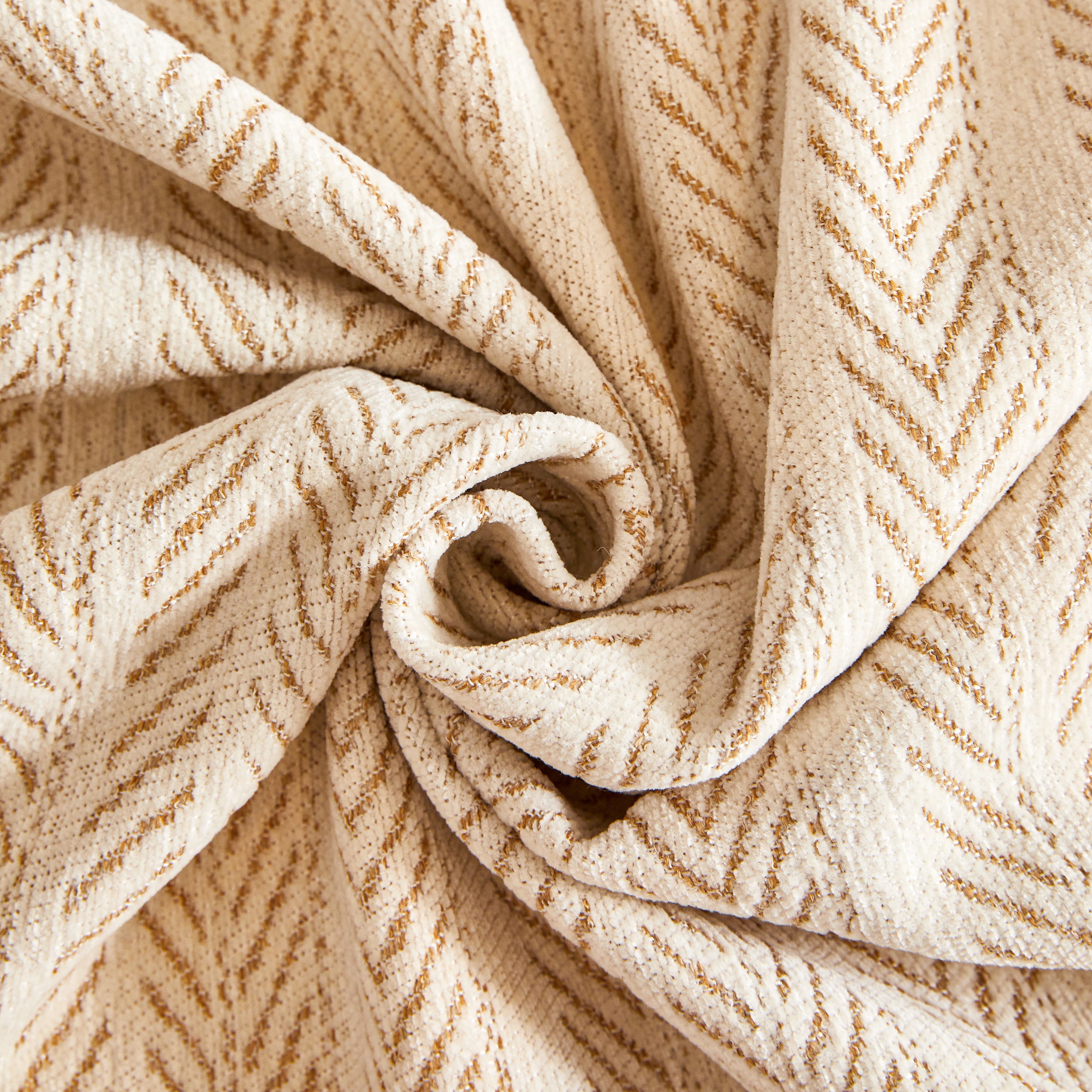 Herringbone Chenille Couch Cover Blanket Soft Durable Throw Sofa Protector With Tassel
