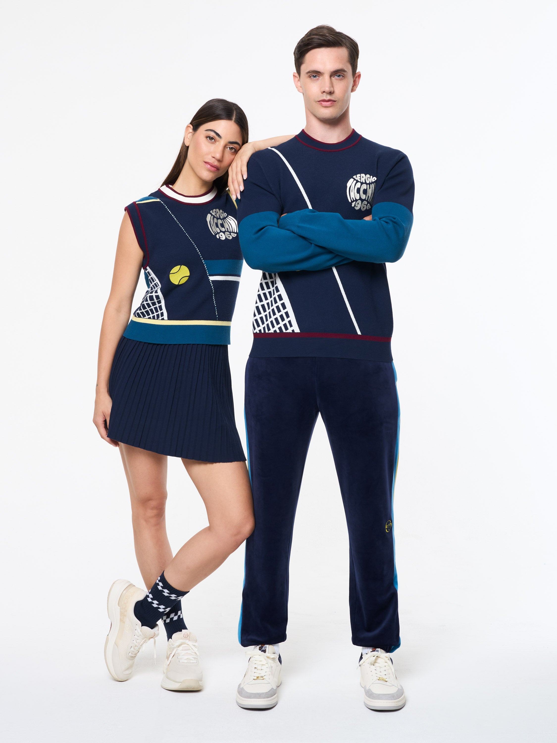 Nota Crewneck- Maritime Blue