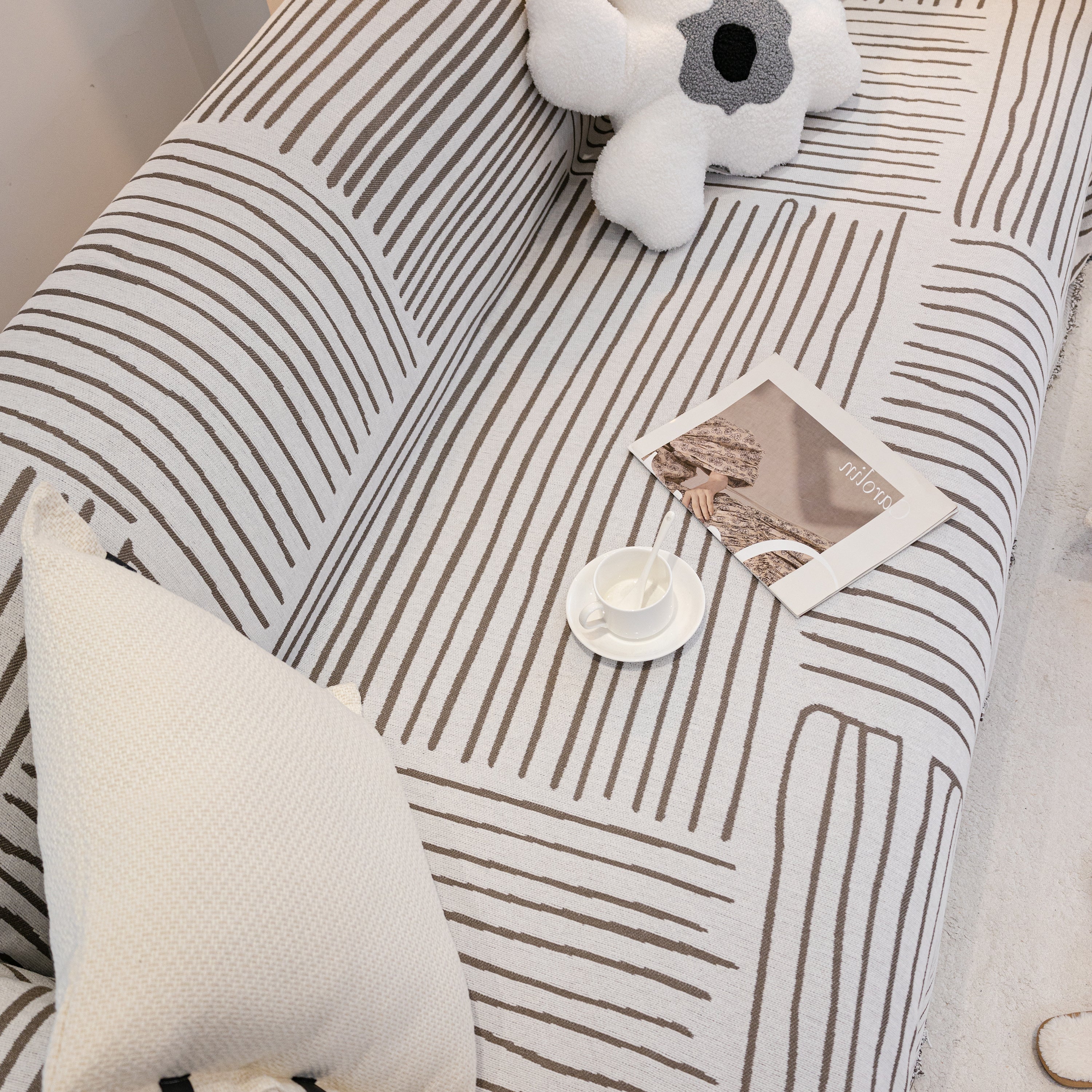 Furniture Pet Protector Couch Cover Throws For Sectional Couch, Couch Cover For Most Shape Sofas