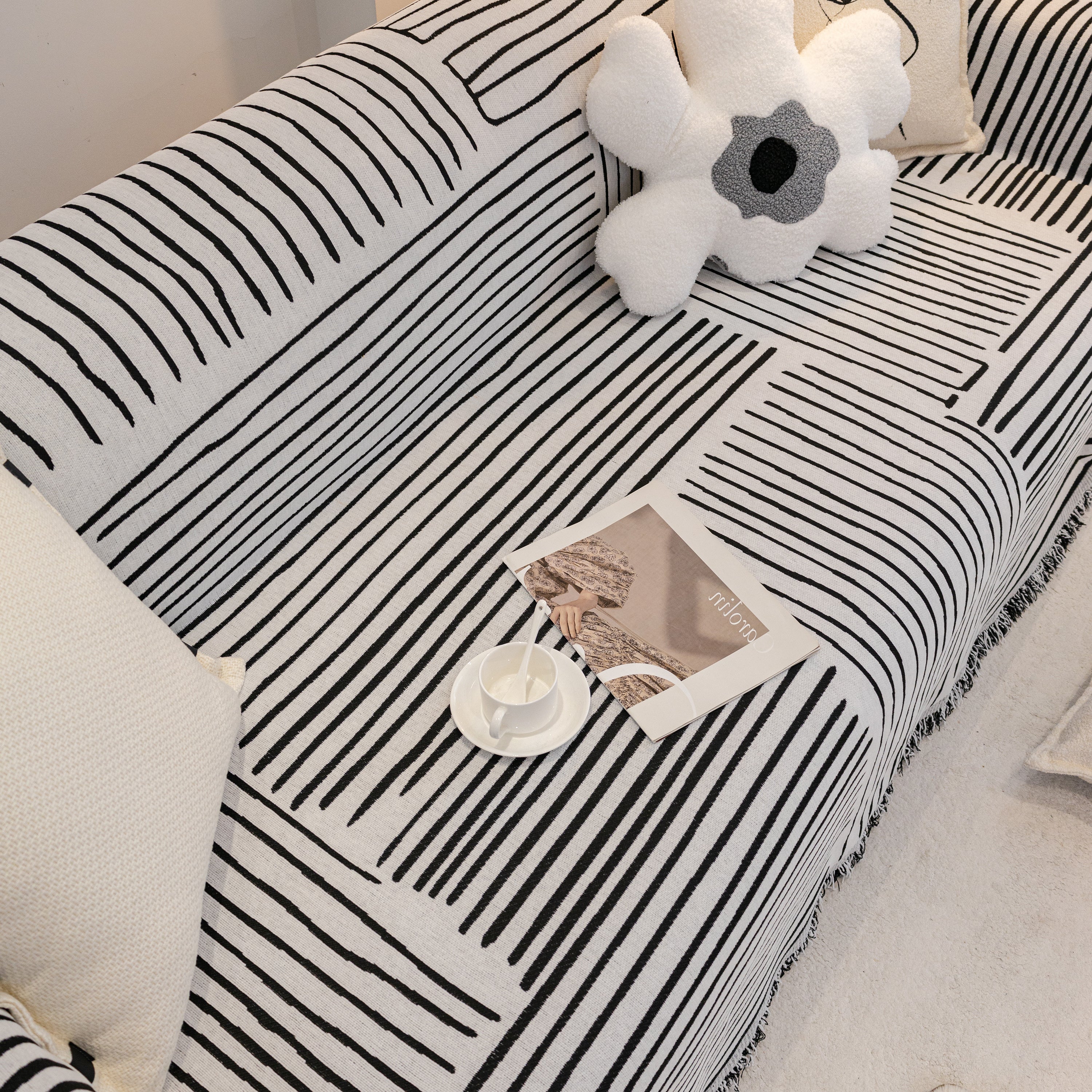 Furniture Pet Protector Couch Cover Throws For Sectional Couch, Couch Cover For Most Shape Sofas