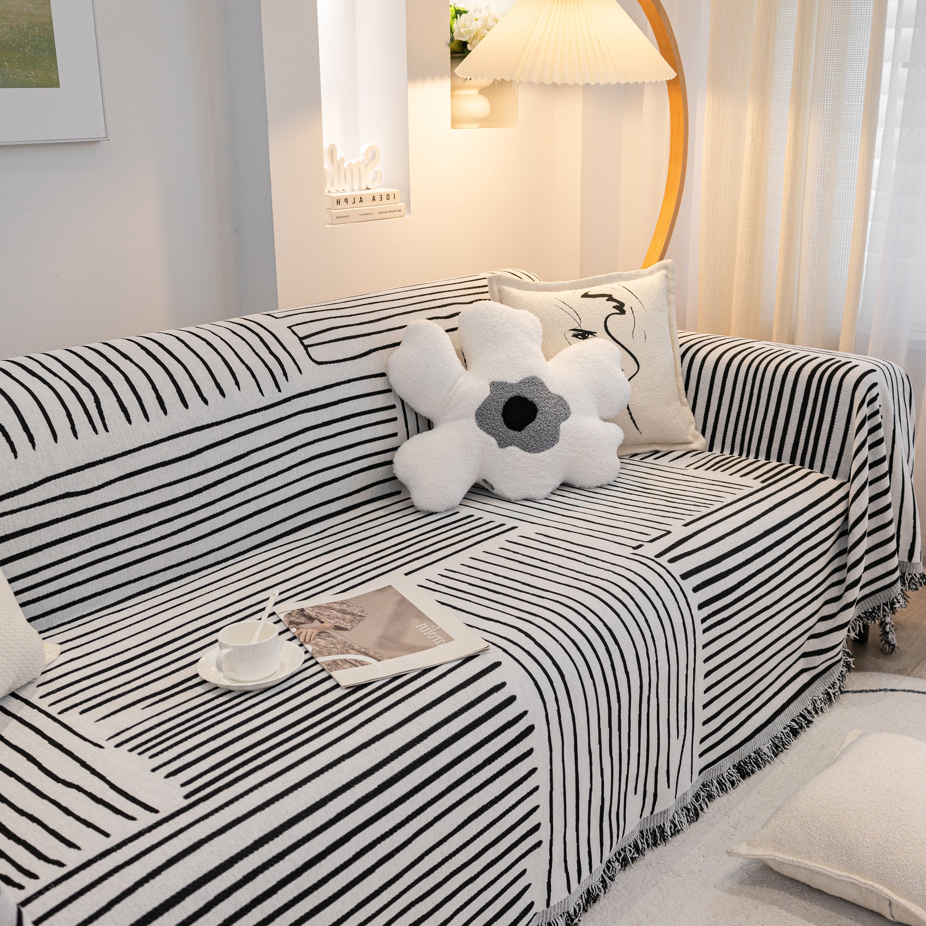 Furniture Pet Protector Couch Cover Throws For Sectional Couch, Couch Cover For Most Shape Sofas