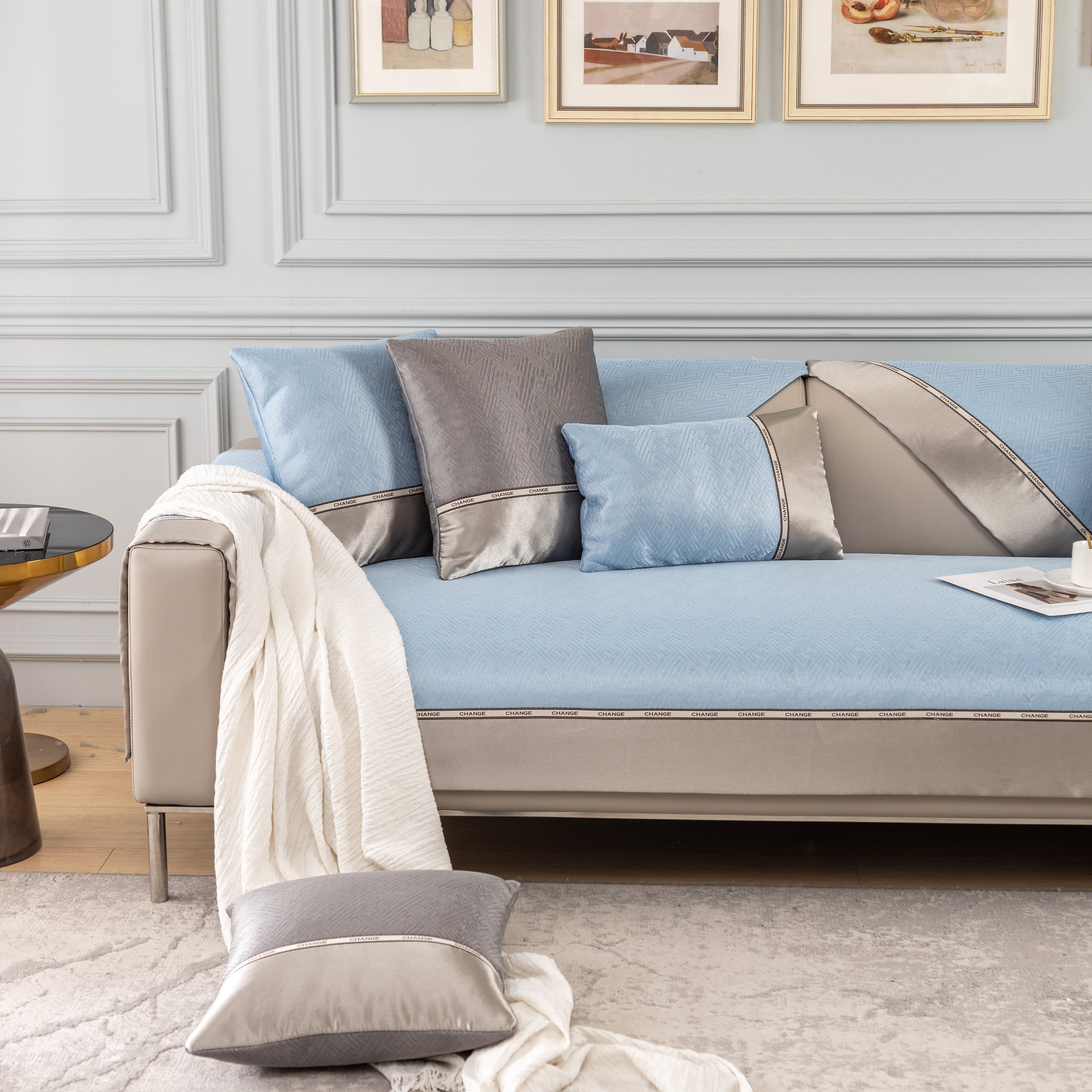 Non-slip Universal Sofa Covers For Sectional Couch And Couch Cushions - Sofa Slipcovers For Dogs And Pets