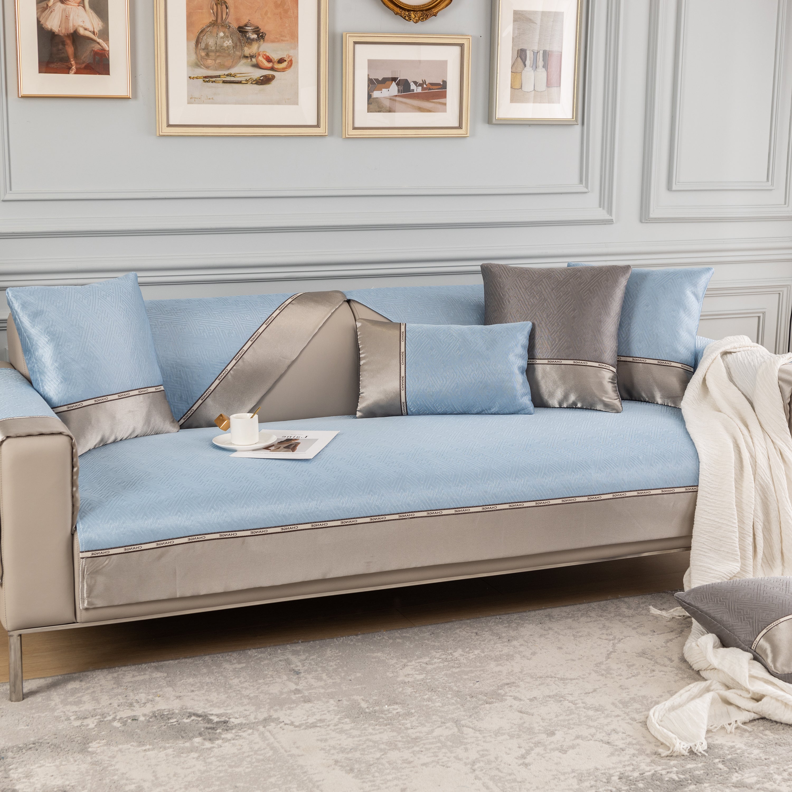 Non-slip Universal Sofa Covers For Sectional Couch And Couch Cushions - Sofa Slipcovers For Dogs And Pets