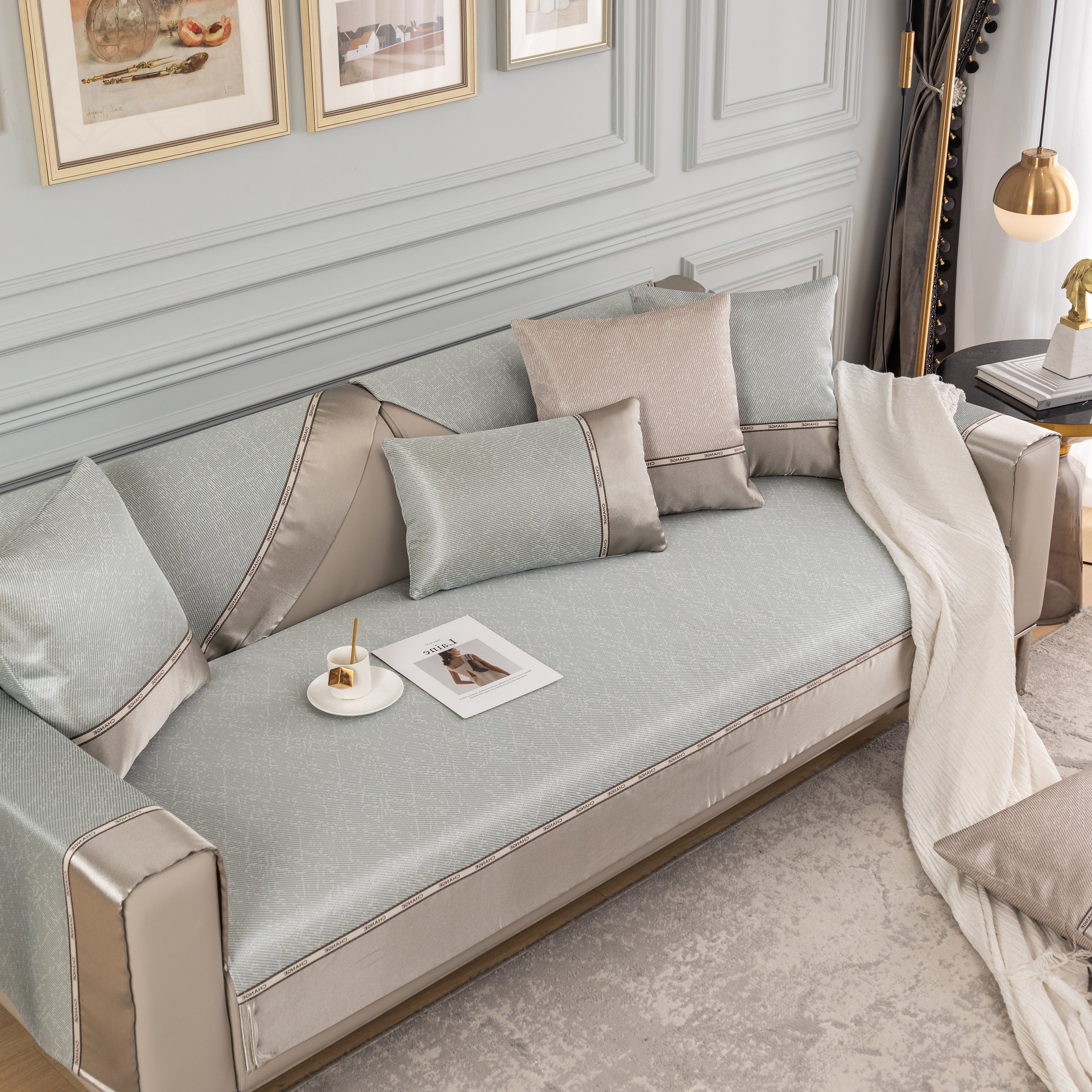 Non-slip Universal Couch Covers For Sectional Sofas & Cushions - Slipcovers For Dogs And Pets