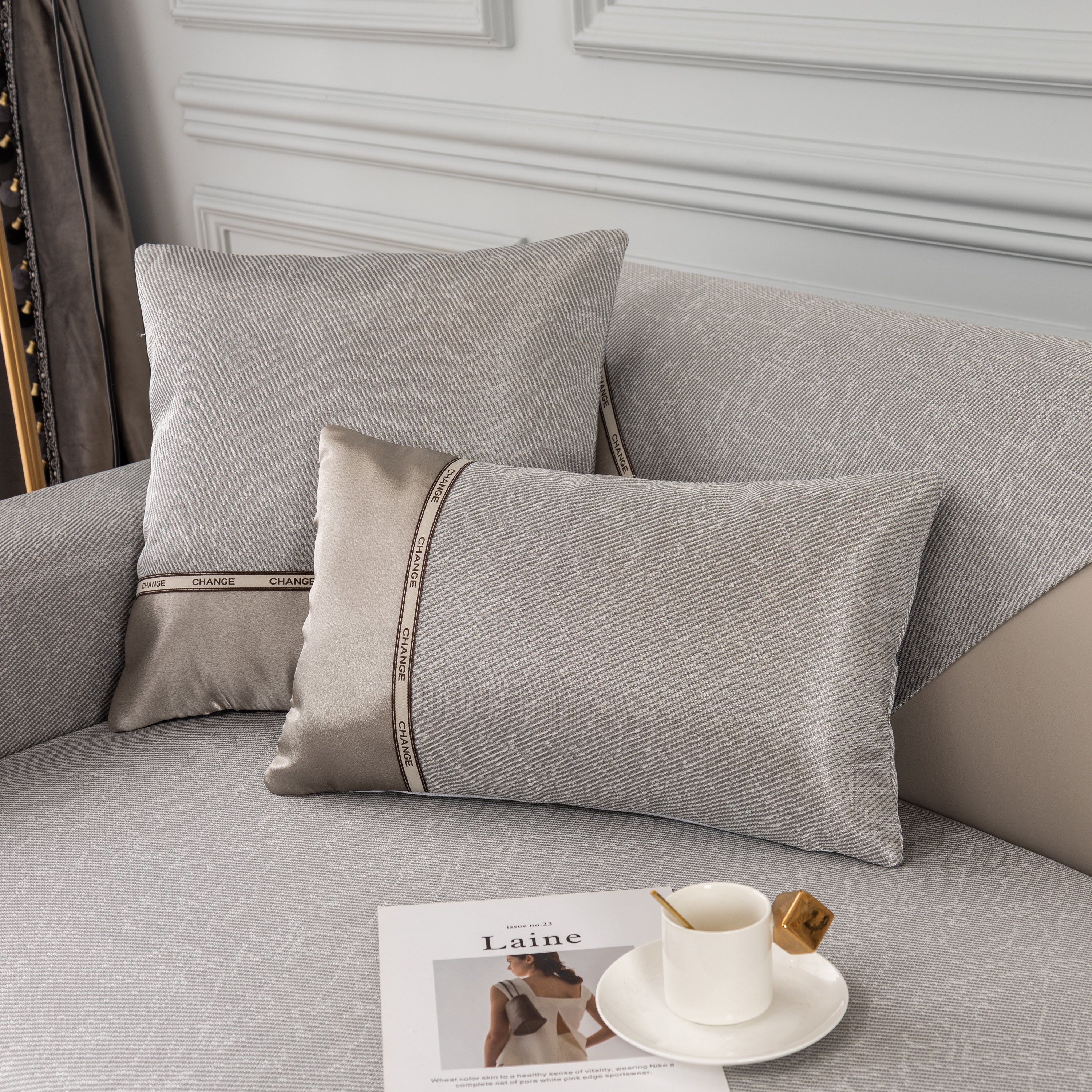 Non-slip Universal Couch Covers For Sectional Sofas & Cushions - Slipcovers For Dogs And Pets