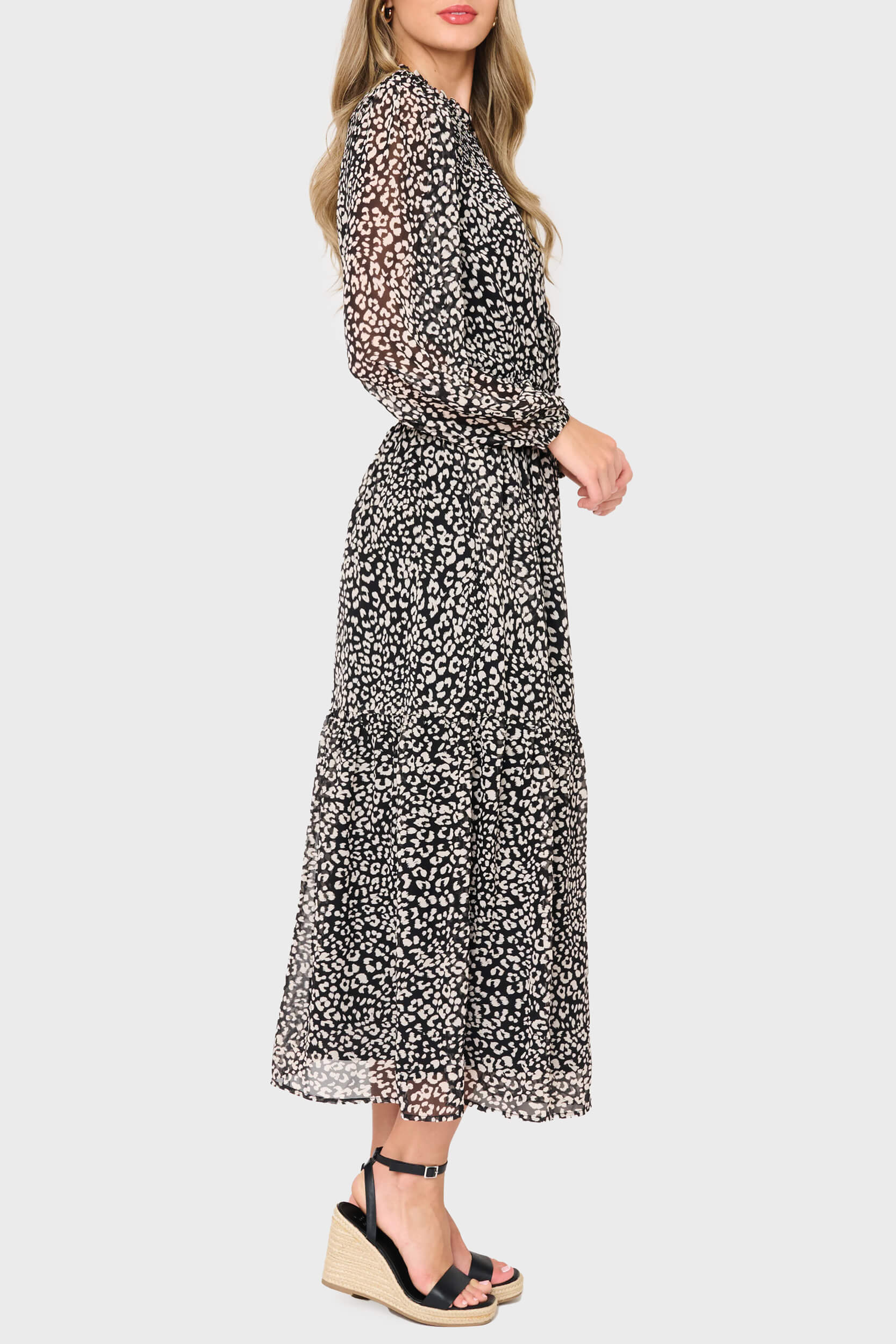 The Leyla Smocked Maxi Dress