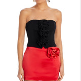 Endless Rose Strapless Flower Top