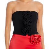 Endless Rose Strapless Flower Top