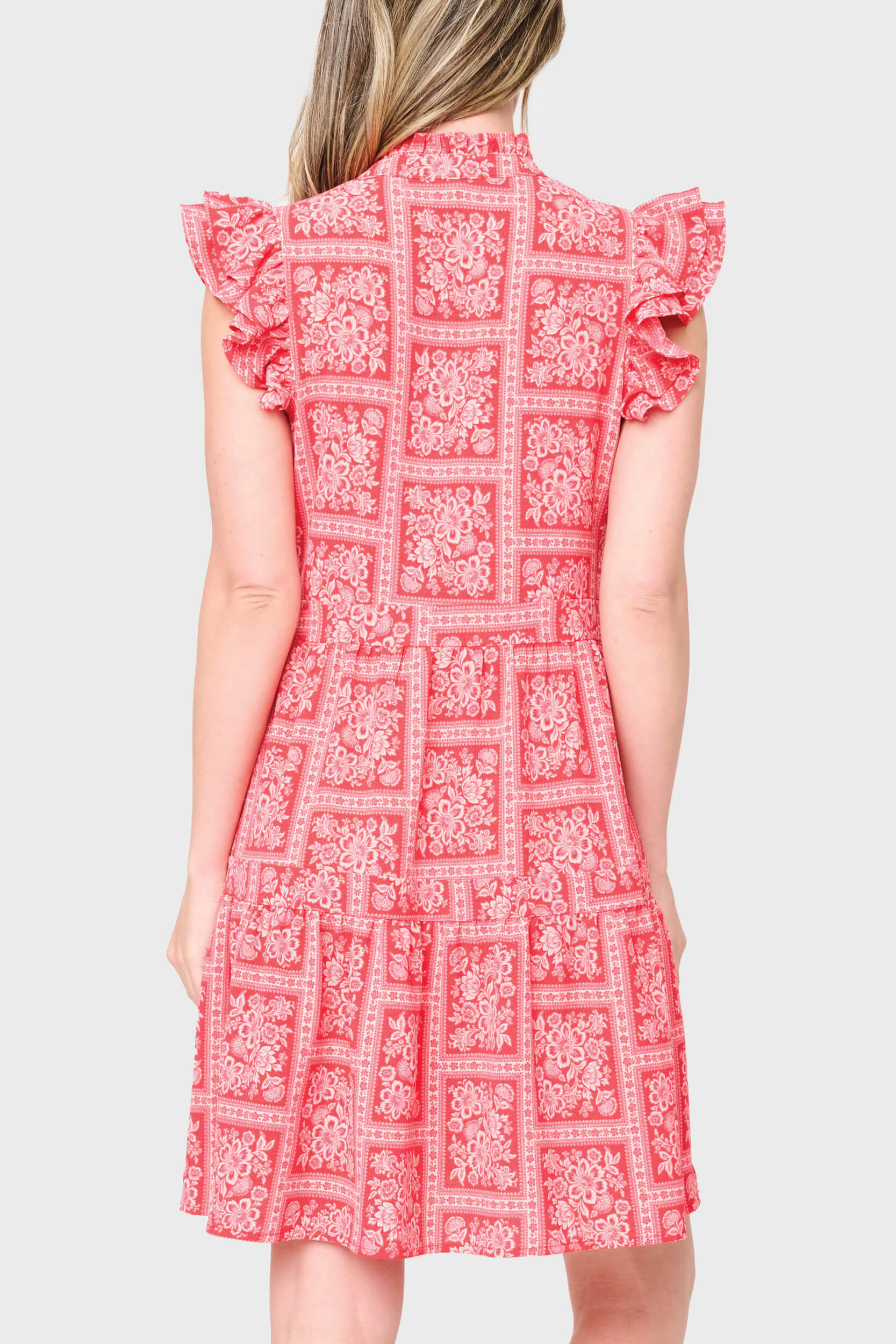 Flutter Sleeve Decked Out Day Dress