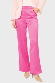 Stovepipe Satin Trouser
