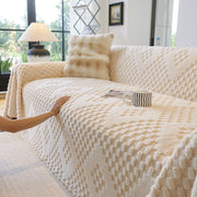 Thickened 3d Plush Premium Living Spaces Couch Covers Soft And Warm Couch Protector Blanket