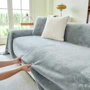 Faux Fur Smooth Plush Comfy Couch Covers, Soft Thicked Durable Blankets And Throws For Sofas