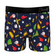 The Hey Batter Batter | Baseball Boy's Boxer Briefs