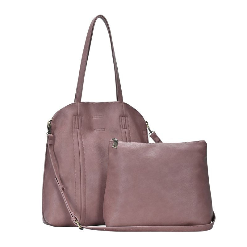 Faith 2 In 1 Detachable Pouch & Strap Tote
