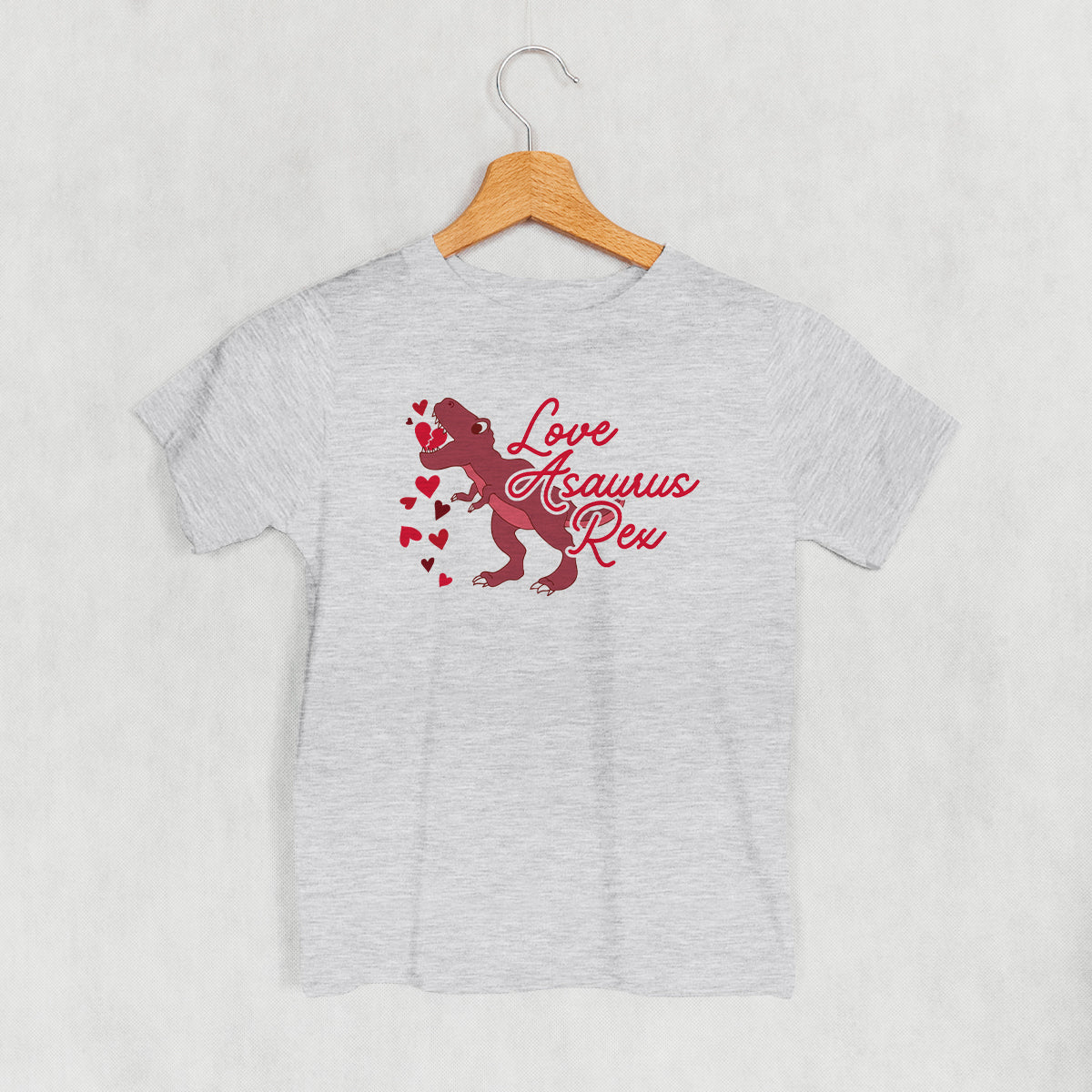 Kids Loveasaurus Rex T-Shirt or Sweatshirt