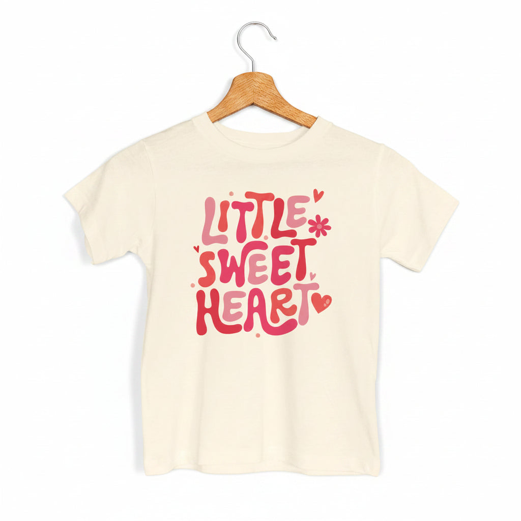 Kids Little Sweetheart Groovy T-shirt or Sweatshirt