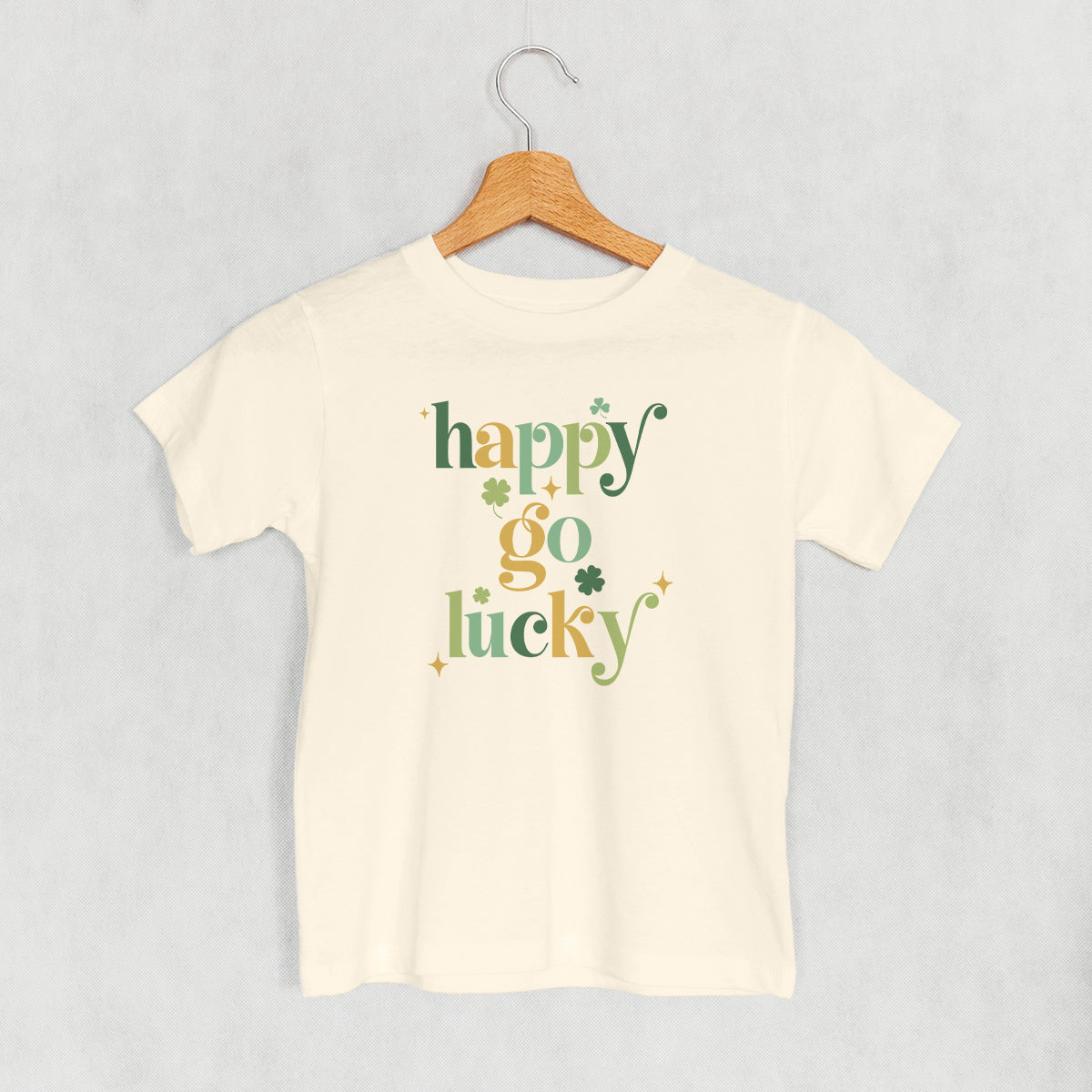Kids Happy Go Lucky Multicolor T-Shirt or Sweatshirt
