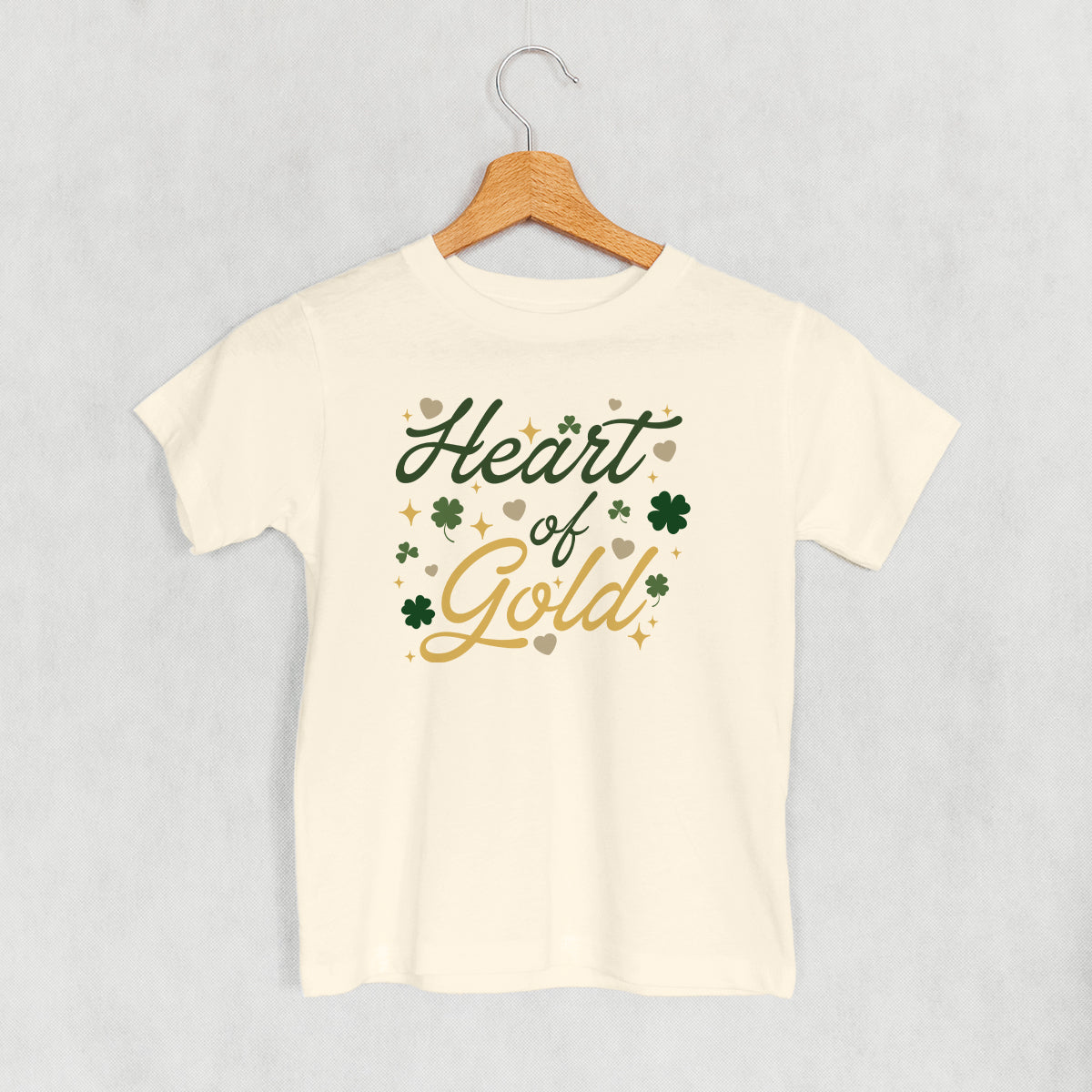 Kids Heart Of Gold Script + Doodles T-Shirt or Sweatshirt