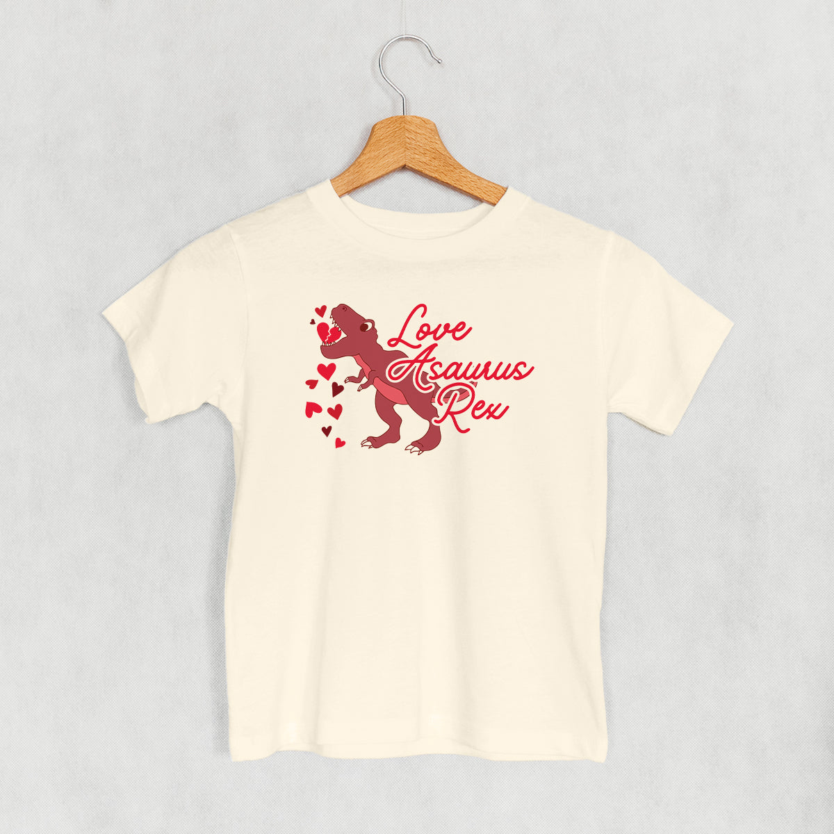 Kids Loveasaurus Rex T-Shirt or Sweatshirt