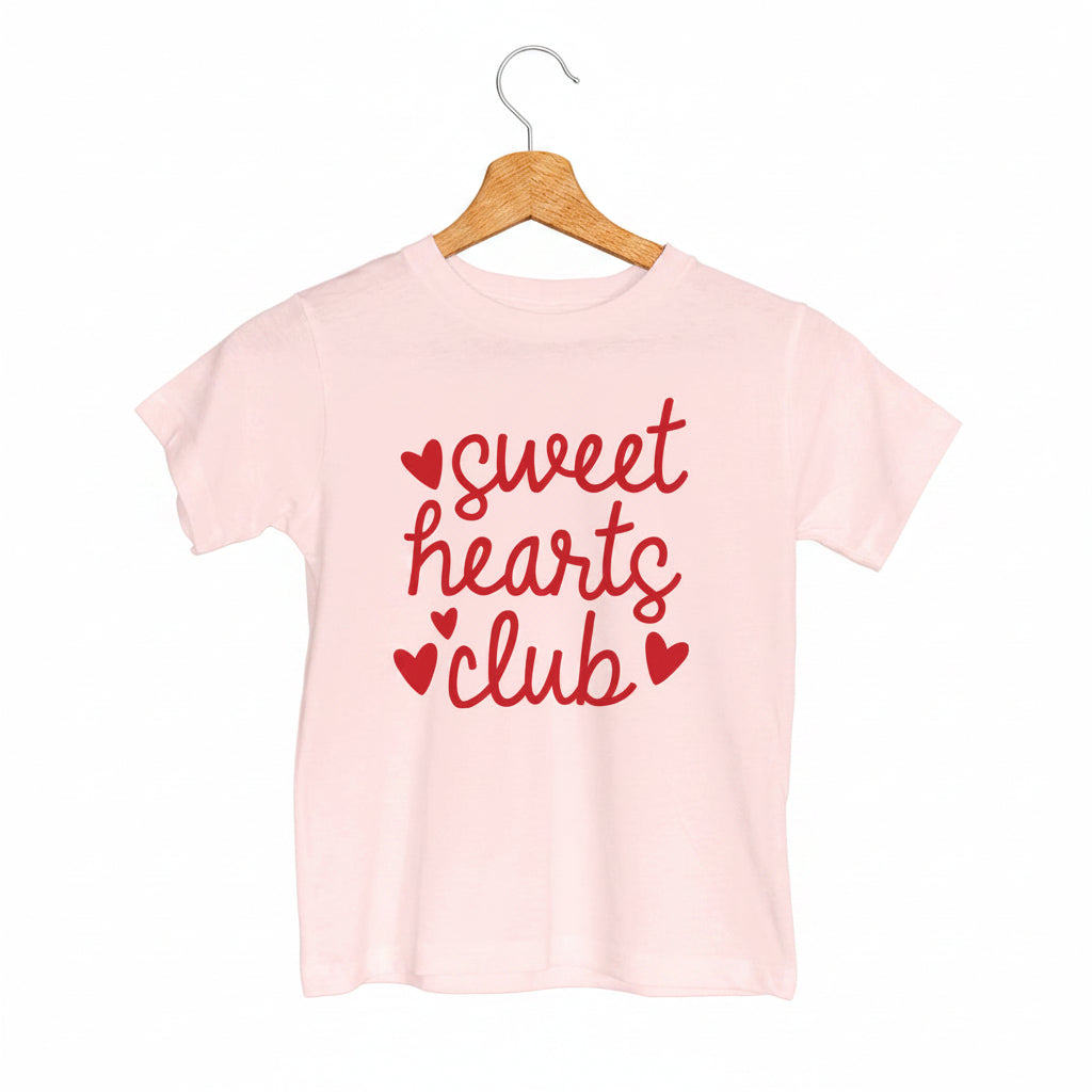 Kids Sweethearts Club Script T-Shirt or Sweatshirt