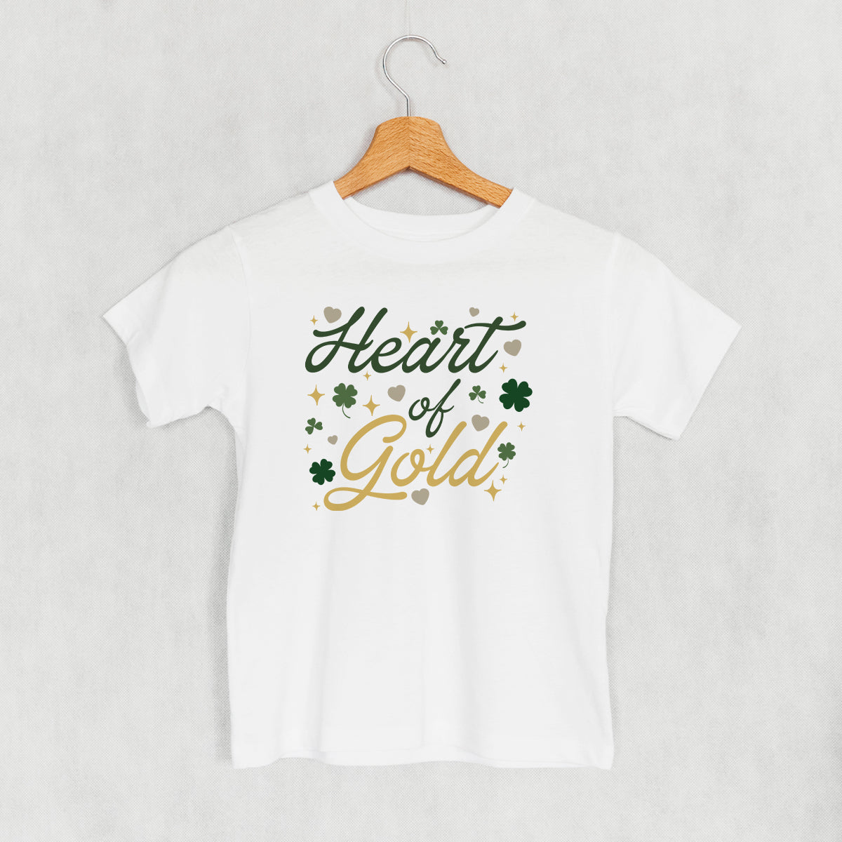 Kids Heart Of Gold Script + Doodles T-Shirt or Sweatshirt