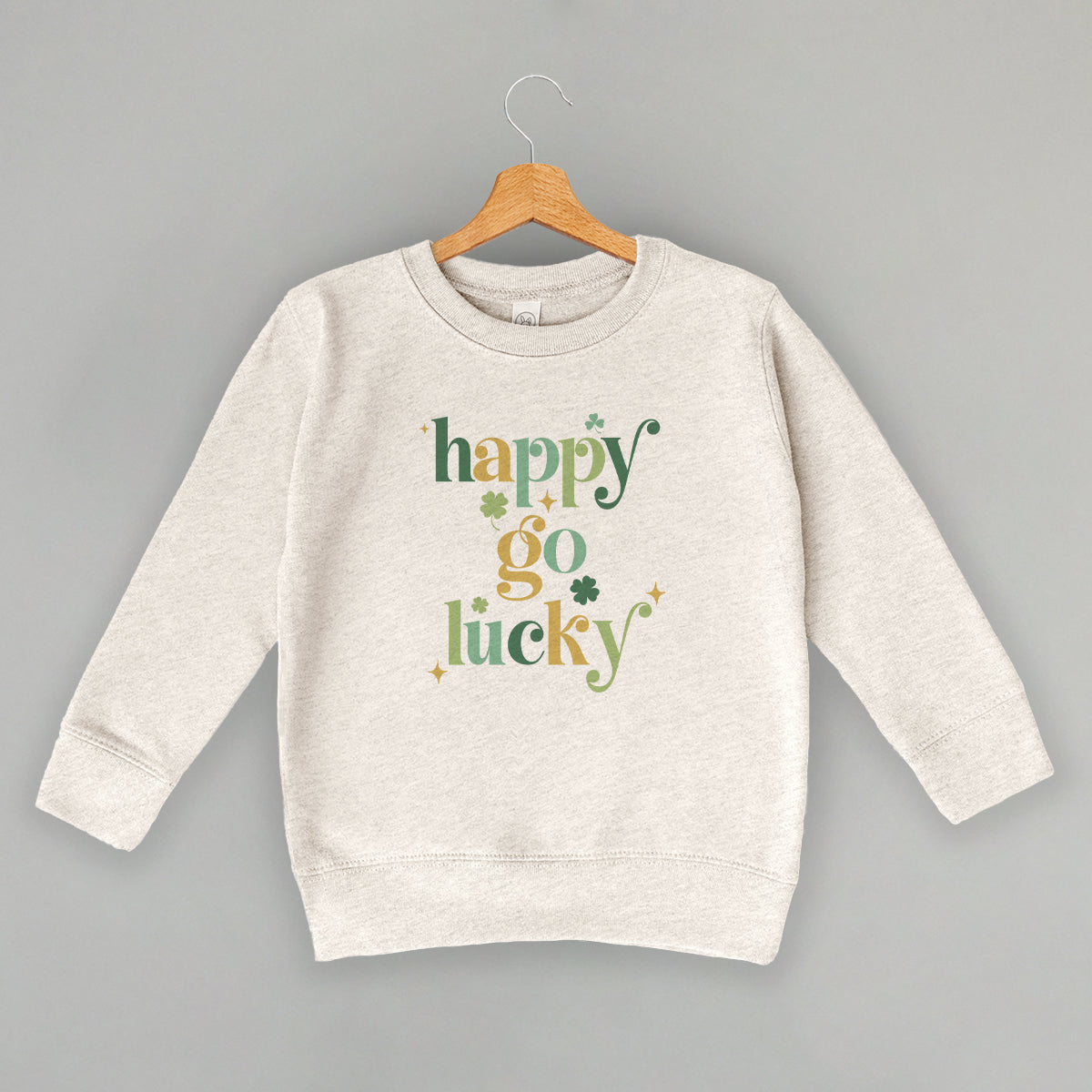 Kids Happy Go Lucky Multicolor T-Shirt or Sweatshirt