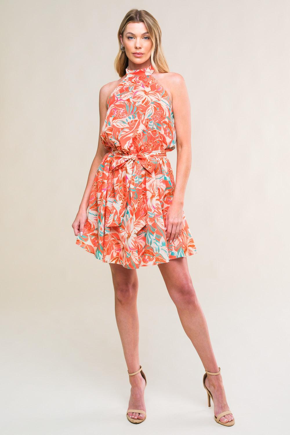 Sunny Lovelinesswoven Mini Dress