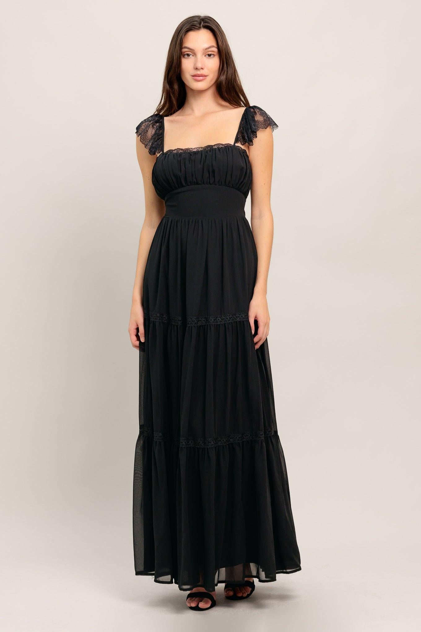 Forgotten Romance Woven Maxi Dress