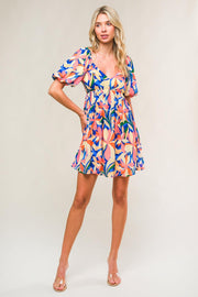 State Of Bliss Woven Mini Dress