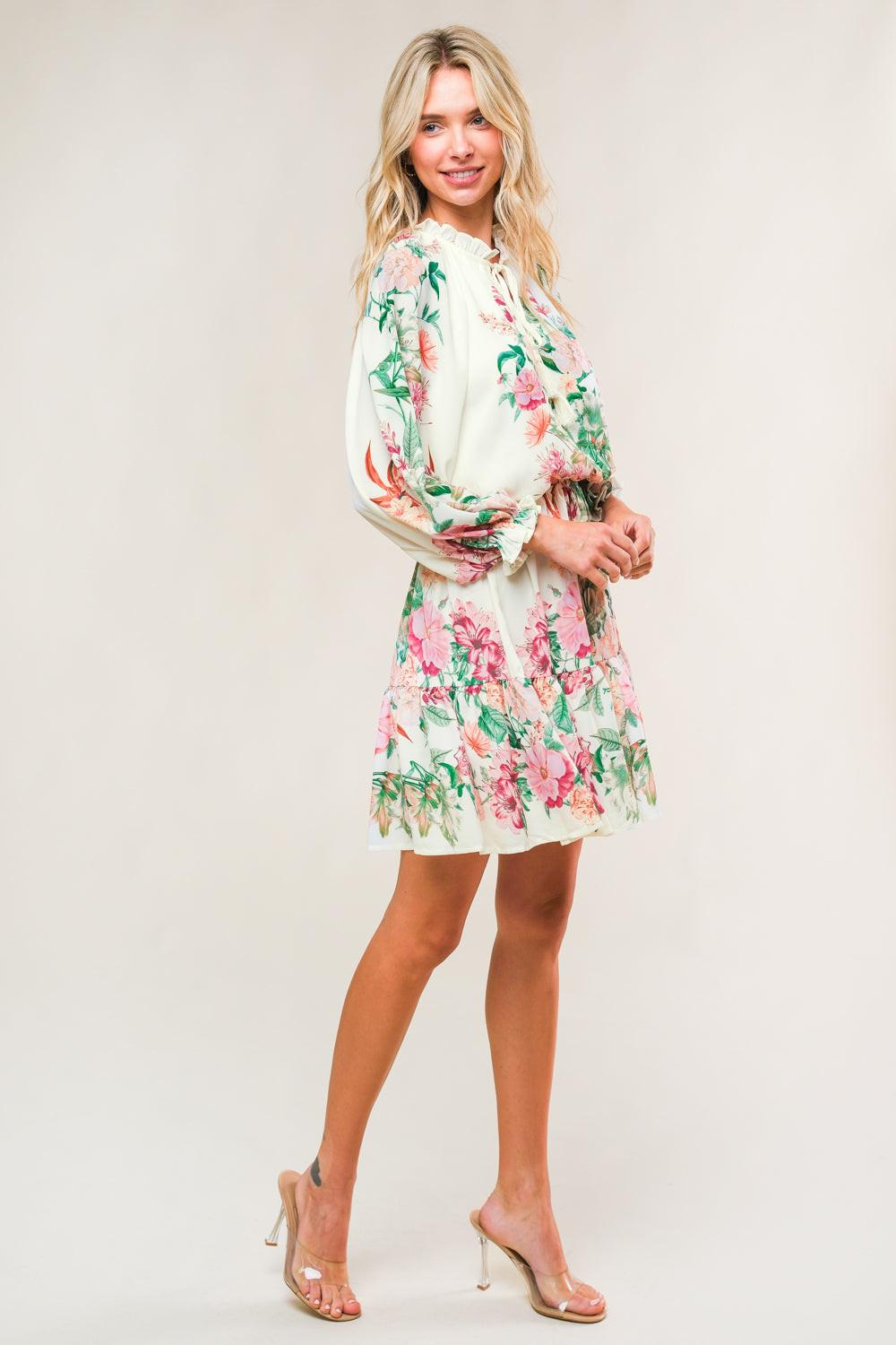 Happiest Here Woven Mini Dress