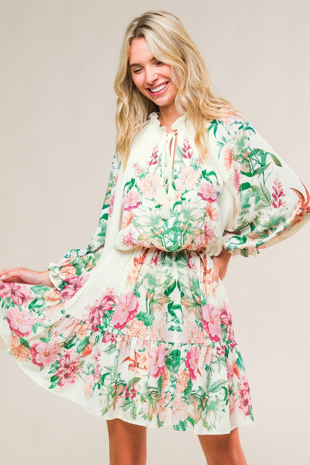 Happiest Here Woven Mini Dress