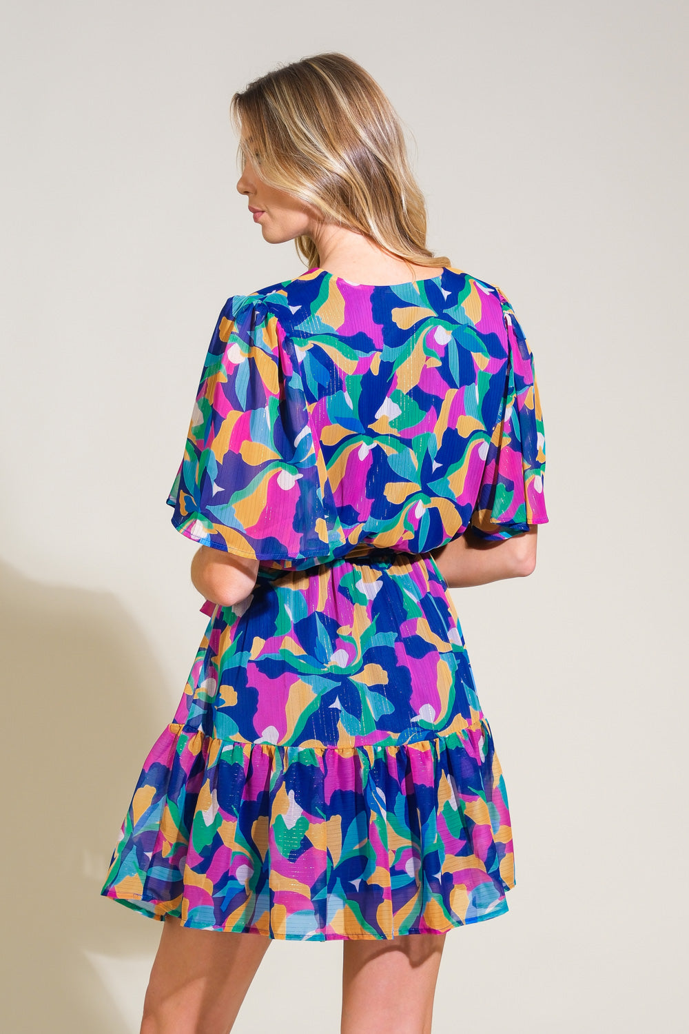 Think Of Me Woven Mini Dress