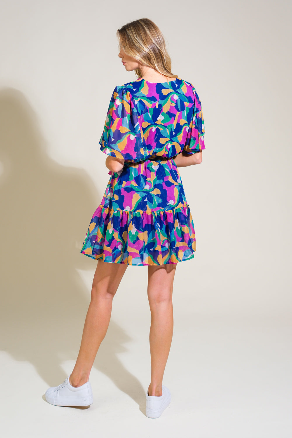 Think Of Me Woven Mini Dress