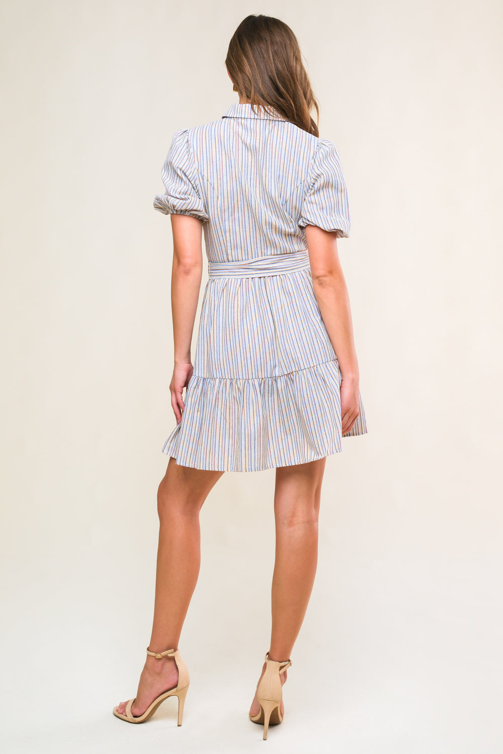 Adorable Presence Woven Mini Dress