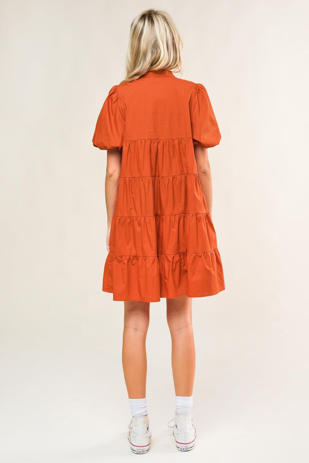 Miss American Pie Woven Mini Dress