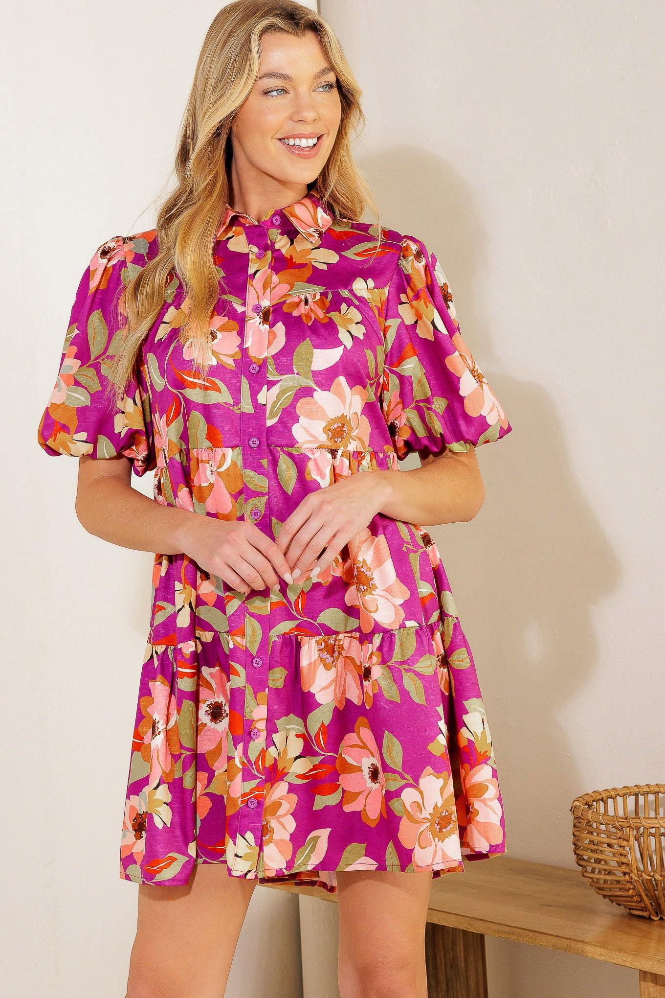 Conceptually Chic Woven Mini Dress