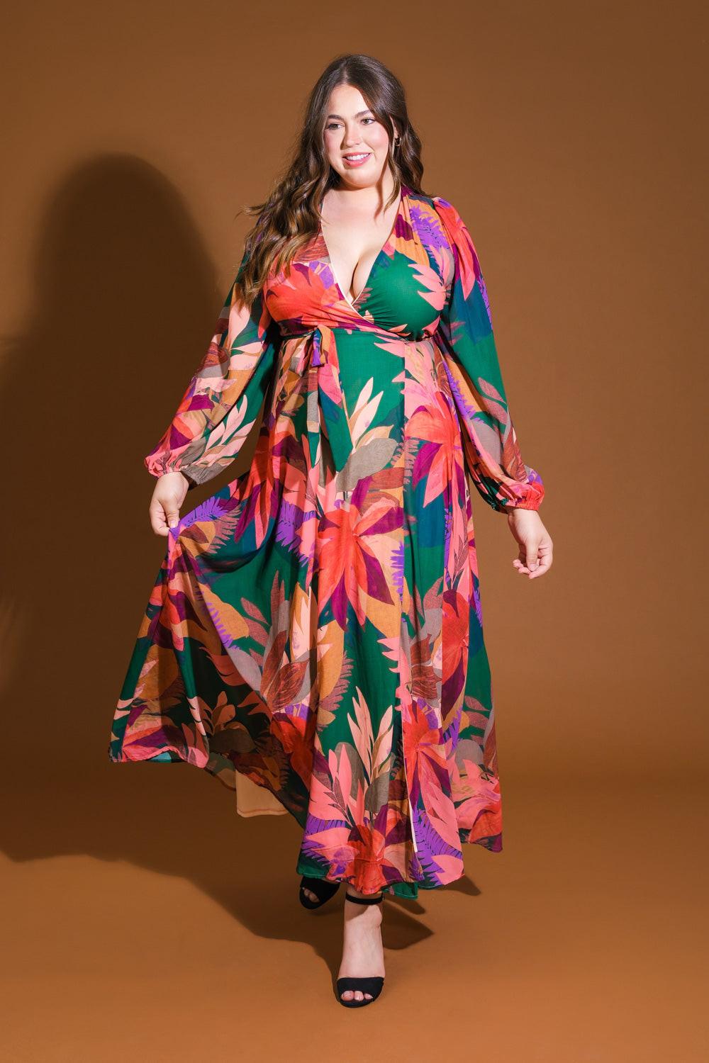 Honey Hug Woven Maxi Dress