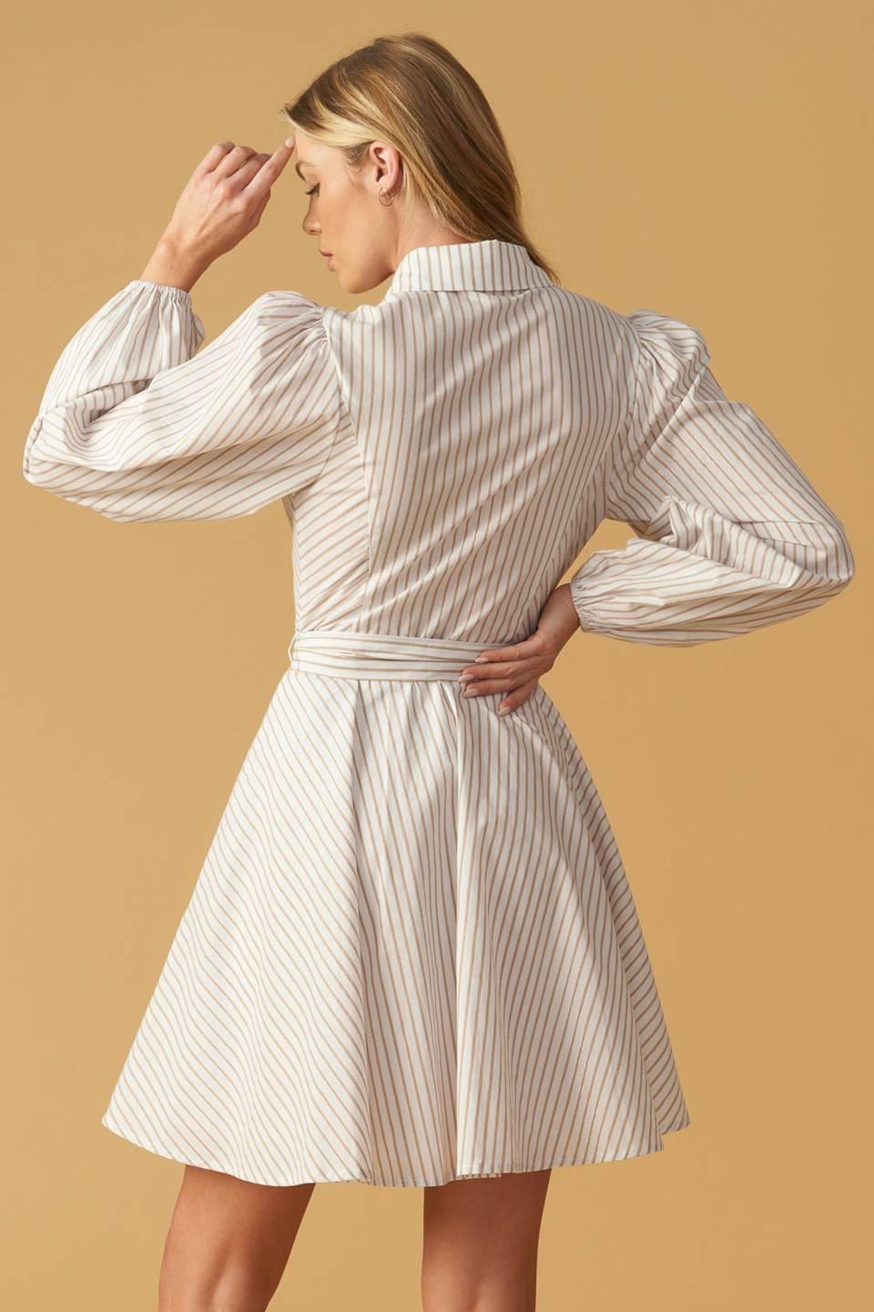 Beauty & Style Woven Mini Dress