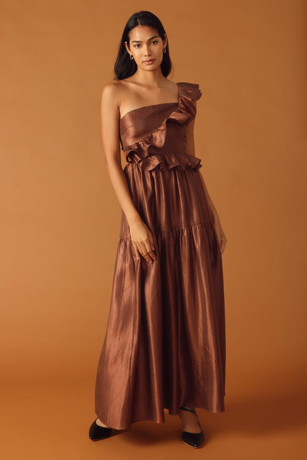 Find The Answer Woven Maxi Dress