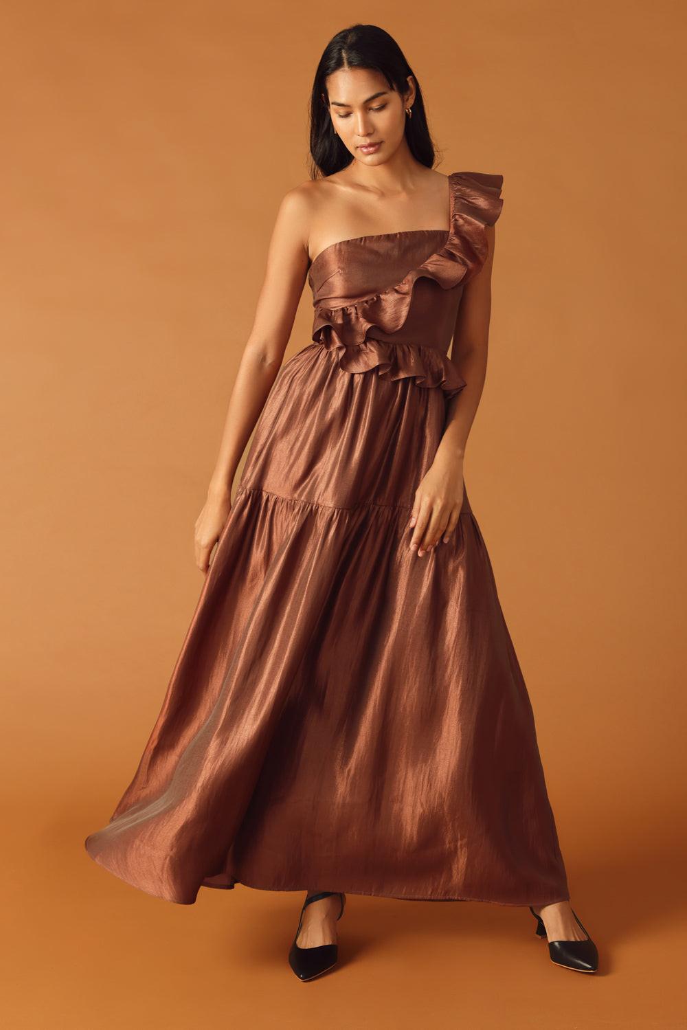 Find The Answer Woven Maxi Dress