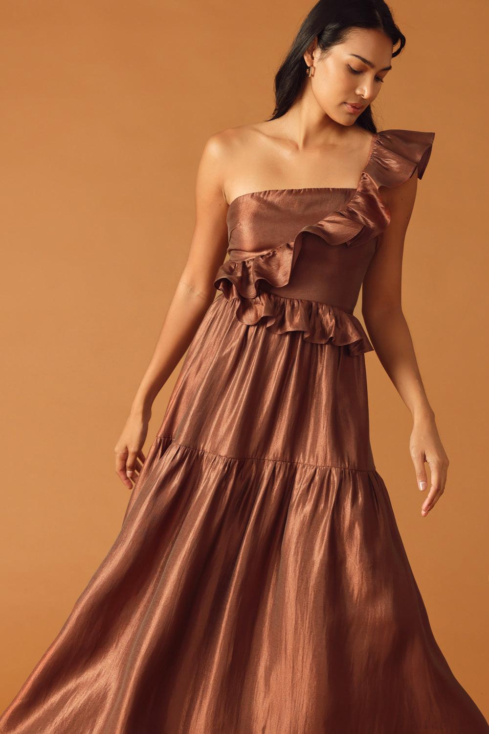 Find The Answer Woven Maxi Dress