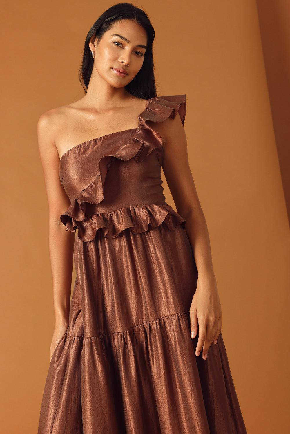 Find The Answer Woven Maxi Dress