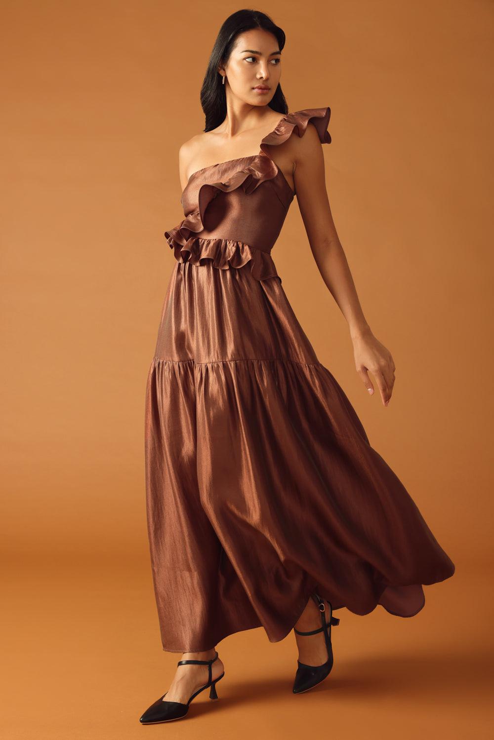 Find The Answer Woven Maxi Dress