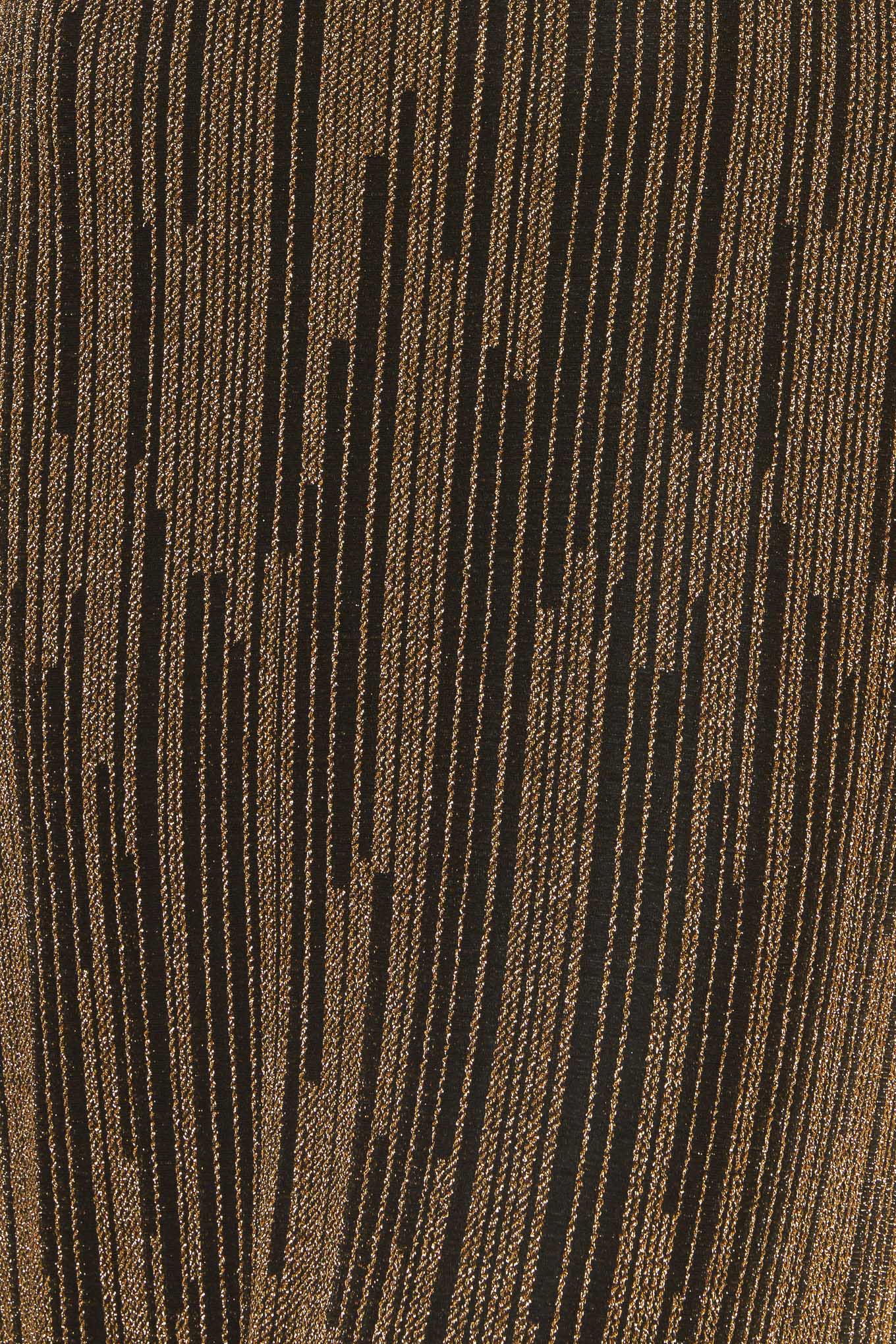 Sacred Promises Metallic Woven Maxi Dress