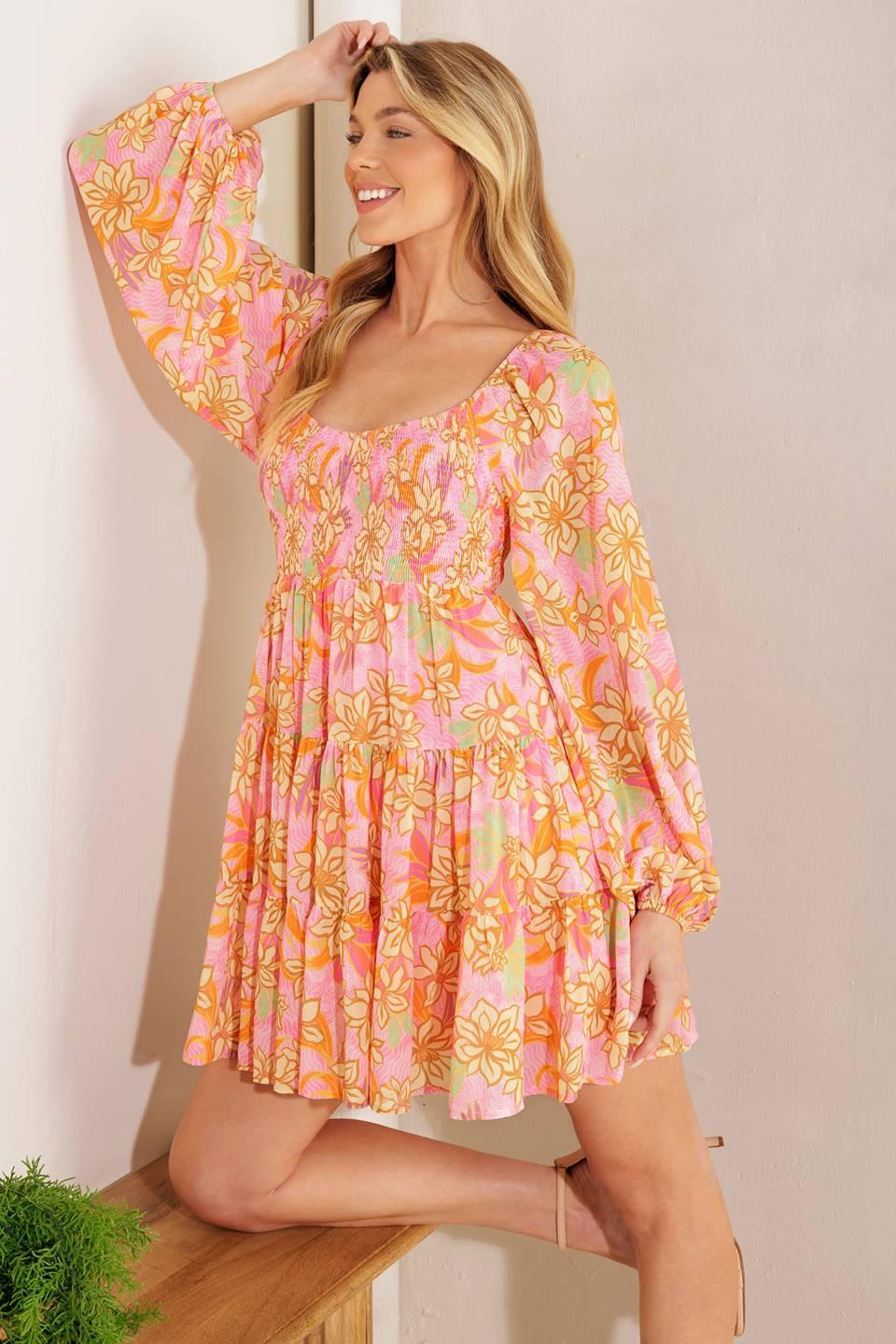 Killing Time Woven Mini Dress